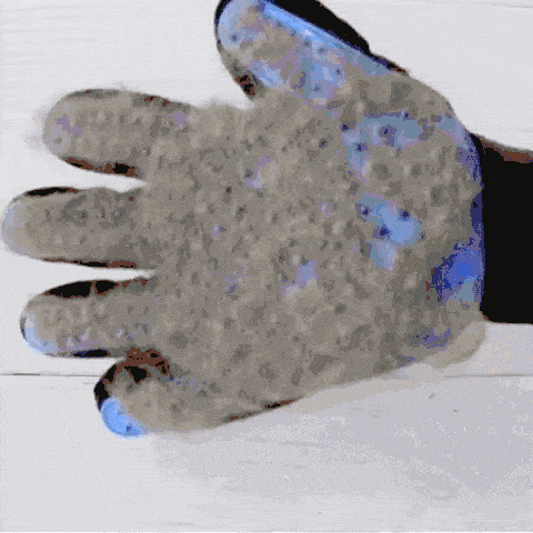 Fellpflegehandschuh 1 fellpflegehandschuh